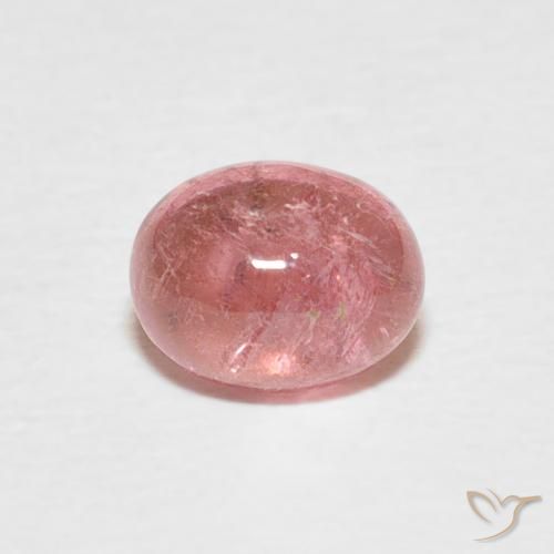 0.85ct Natürlicher Helles Hot Pink Turmalin, Oval, Transparent