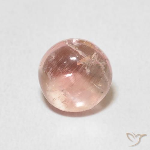 1.05ct Natürlicher Flamingorosa Turmalin, Runden, Transparent