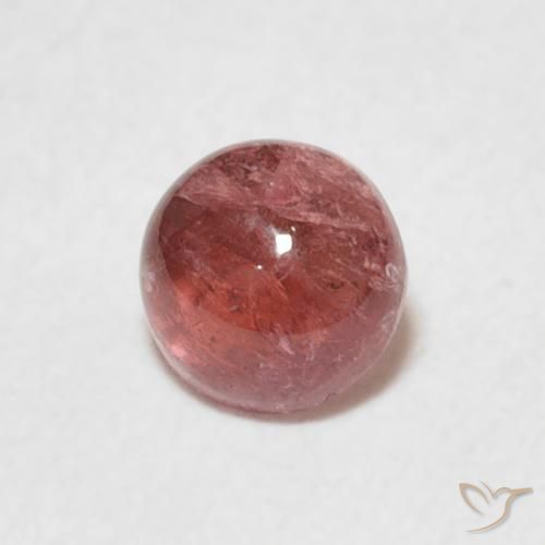 9,17 ctw natürlicher Dunkelpink Turmalin, Runden, Transparent