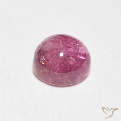 9,17 ctw natürlicher pink Turmalin, Runden, Transparent