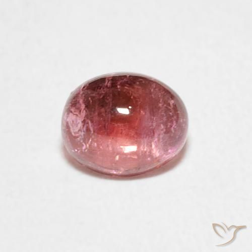 0.73ct Natürlicher Fruchtpunsch Rot Turmalin, Oval, Transparent