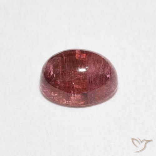 9,17 ctw natürlicher Fruchtpunsch Rot Turmalin, Oval, Transparent