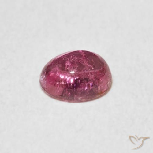 9,17 ctw natürlicher orange-rosa Turmalin, Oval, Transparent
