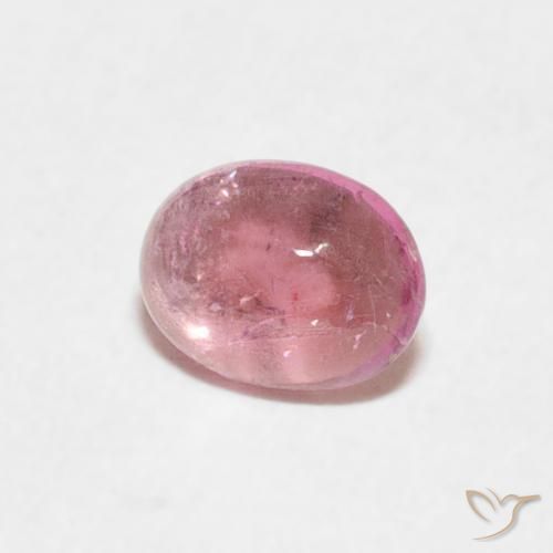 9,17 ctw natürlicher Kaugummi Rosa Turmalin, Oval, Transparent