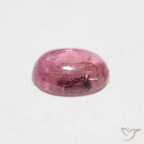 9,17 ctw natürlicher Kaugummi Rosa Turmalin, Oval, Transparent