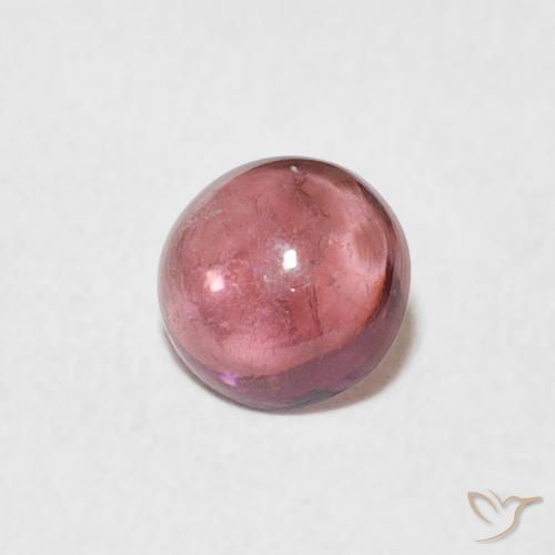 9,17 ctw natürlicher orange-rosa Turmalin, Runden, Transparent