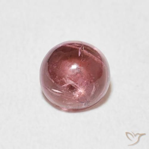 0.55ct Natürlicher Intensives Rosa Turmalin, Runden, Transparent