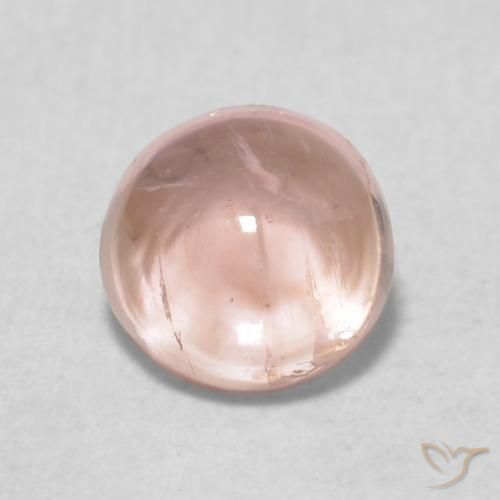 0.70ct Natürlicher Erdiges Rosa Turmalin, Runden, Transparent