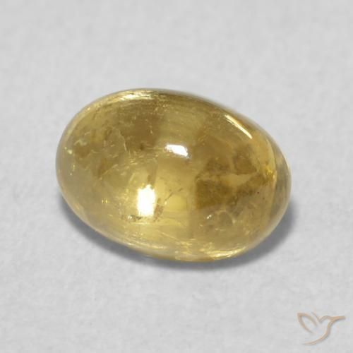 9,17 ctw natürlicher Toskana Gelb Turmalin, Oval, Transparent