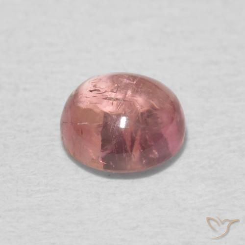 9,17 ctw natürlicher hellrose-rosa Turmalin, Runden, Transparent