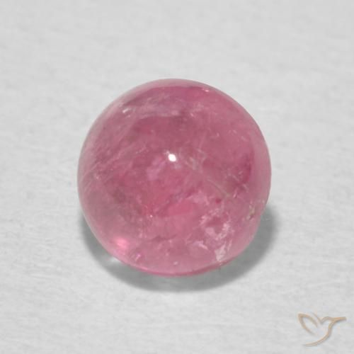 9,17 ctw natürlicher pink Turmalin, Runden, Transparent