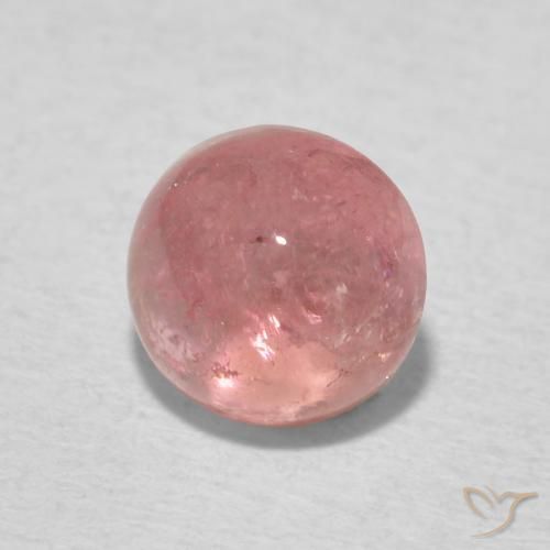 9,17 ctw natürlicher Rosa Ton Turmalin, Runden, Transparent