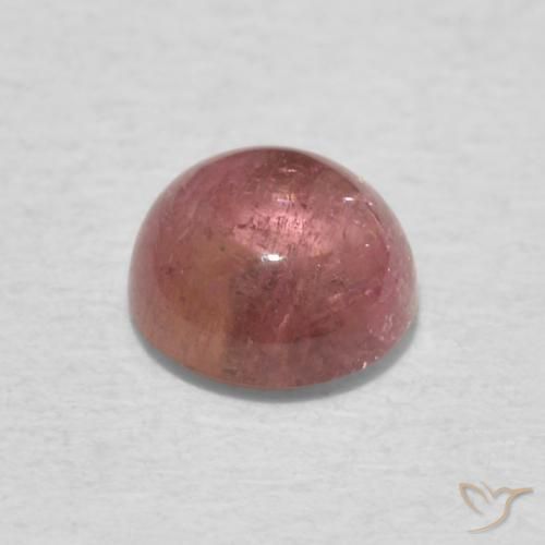 9,17 ctw natürlicher orange-rosa Turmalin, Runden, Transparent