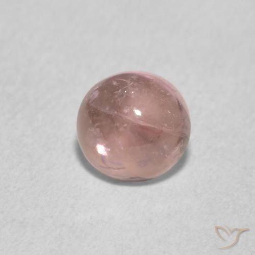 9,17 ctw natürlicher Erdiges Rosa Turmalin, Runden, Transparent