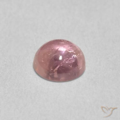 9,17 ctw natürlicher Erdiges Rosa Turmalin, Runden, Transparent