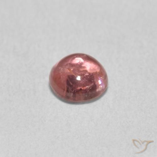 9,17 ctw natürlicher Himbeerrosa Turmalin, Runden, Transparent