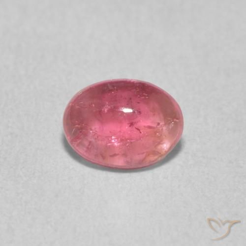 0.67ct Natürlicher hellrosa Turmalin, Oval, Transparent