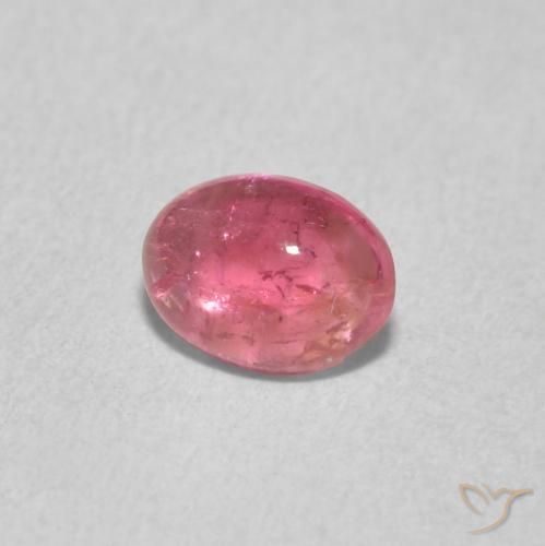 9,17 ctw natürlicher hellrosa Turmalin, Oval, Transparent