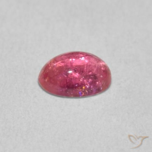 9,17 ctw natürlicher hellrosa Turmalin, Oval, Transparent