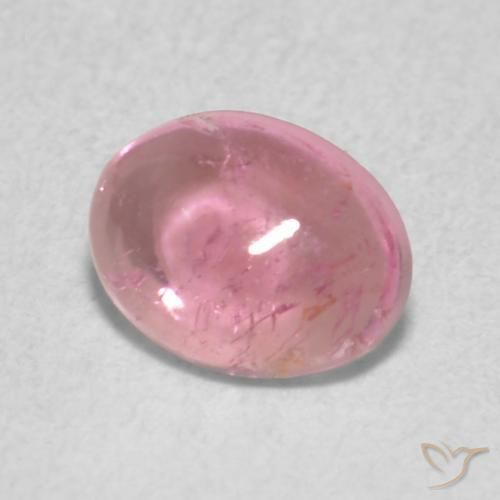 9,17 ctw natürlicher Helles Kaugummirosa Turmalin, Oval, Transparent