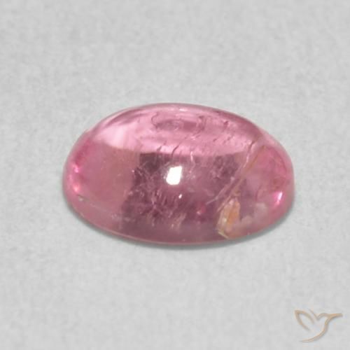 9,17 ctw natürlicher Helles Kaugummirosa Turmalin, Oval, Transparent