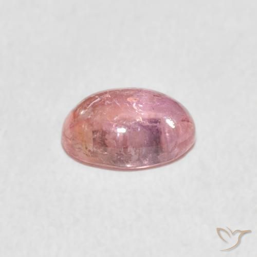 9,17 ctw natürlicher hellrosa Turmalin, Oval, Transparent
