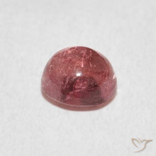 9,17 ctw natürlicher orange-rosa Turmalin, Runden, Transparent