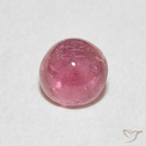 9,17 ctw natürlicher pink Turmalin, Runden, Transparent