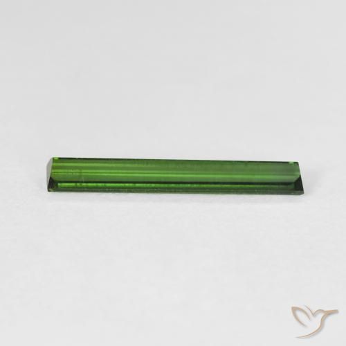 9,17 ctw natürlicher Medium Dark-Green Turmalin, Baguette, VVS-VS