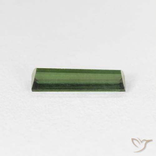 9,17 ctw natürlicher Medium Dark-Green Turmalin, Baguette, VS