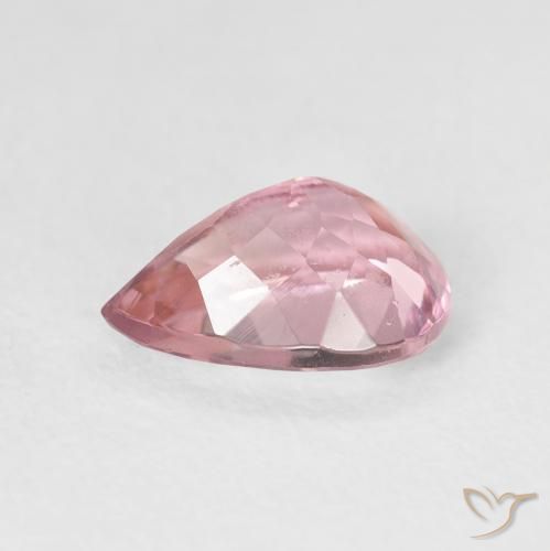 9,17 ctw natürlicher Helles Hot Pink Turmalin, Birnenform, VVS-VS