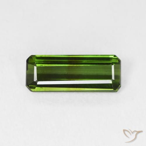 1.04ct Natürlicher Waldgrün Turmalin, Smaragdschliff, VS