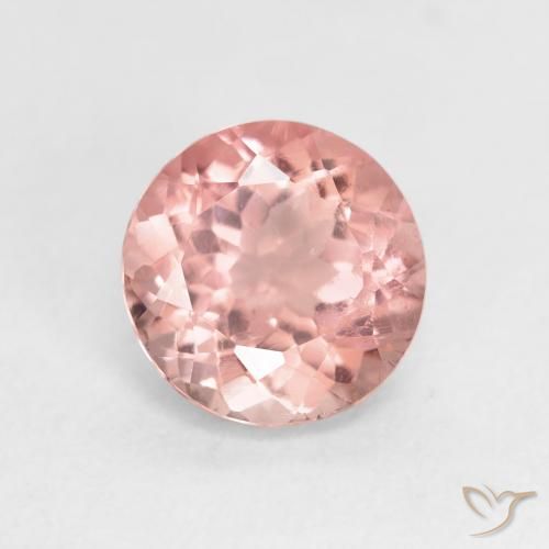 1.67ct Natürlicher Erdiges Rosa Turmalin, Runden, VS