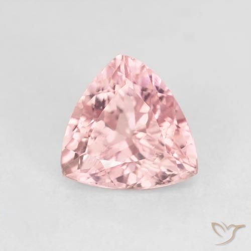 1.45ct Natürlicher Medium Light-Pink Turmalin, Trillion, VS