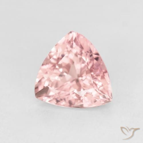 9,17 ctw natürlicher Medium Light-Pink Turmalin, Trillion, VS