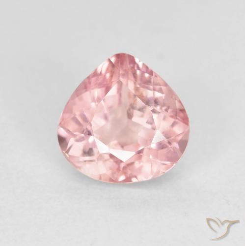 1.52ct Natürlicher Helles Hot Pink Turmalin, Birnenform, VS