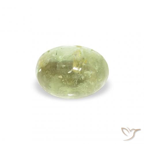 0.74ct Natürlicher hellgrün Turmalin, Oval, Transparent