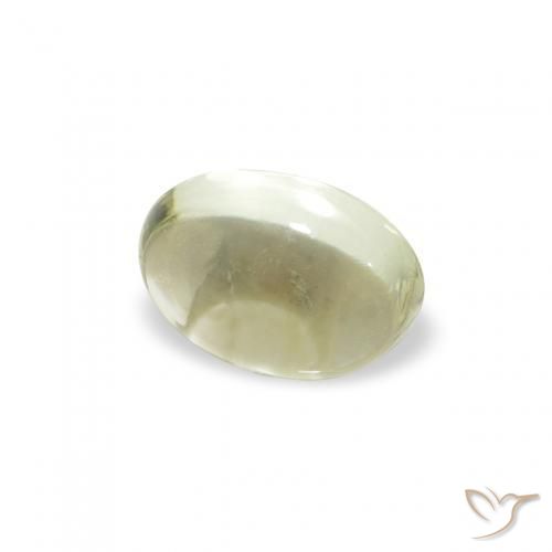 9,17 ctw natürlicher gelblich-grün Turmalin, Oval, Transparent