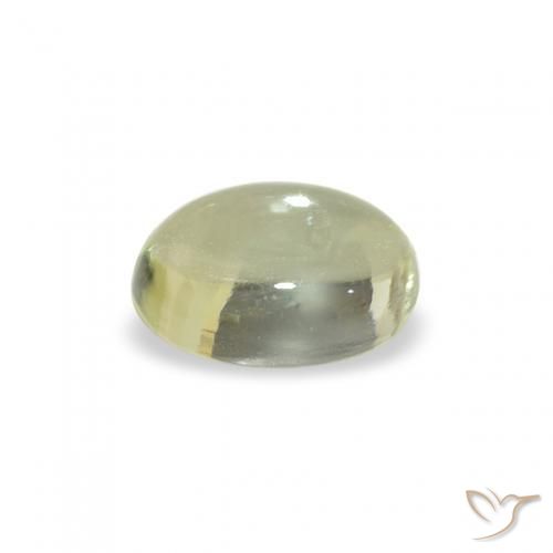 9,17 ctw natürlicher gelblich-grün Turmalin, Oval, Transparent