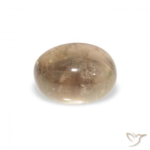 1.64ct Natürlicher Orangenbraun Turmalin, Oval, Transparent