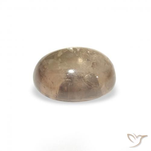9,17 ctw natürlicher Orangenbraun Turmalin, Oval, Transparent