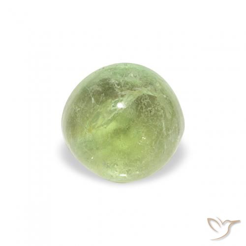 0.72ct Natürlicher Leichtes lebendiges Grün Turmalin, Runden, Transparent