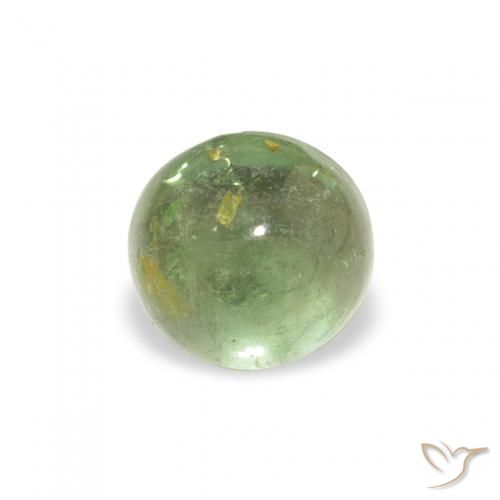 0.69ct Natürlicher hellgrün Turmalin, Runden, Transparent