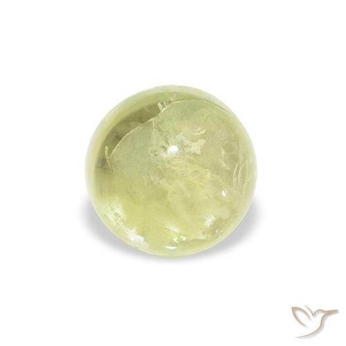 1.29ct Natürlicher hellgrün Turmalin, Runden, Transparent