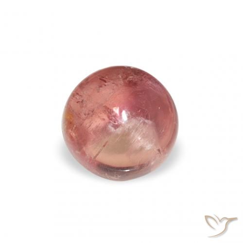 1.31ct Natürlicher Leuchtend rosa Turmalin, Runden, Transparent