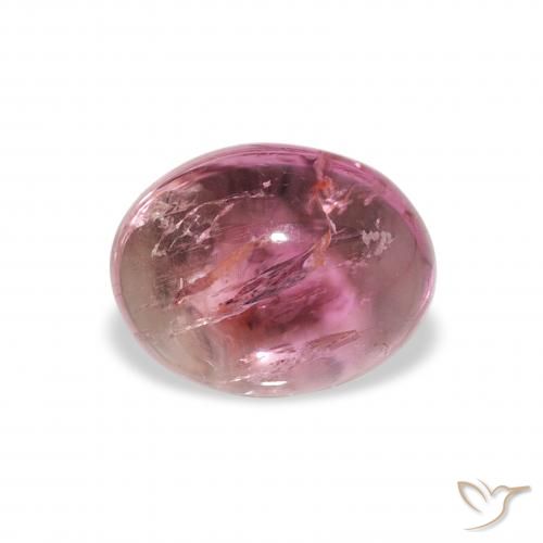 1.21ct Natürlicher Tiefes Magenta Turmalin, Oval, Transparent