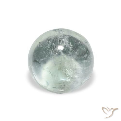 0.95ct Natürlicher Medium Light Green Turmalin, Runden, Transparent