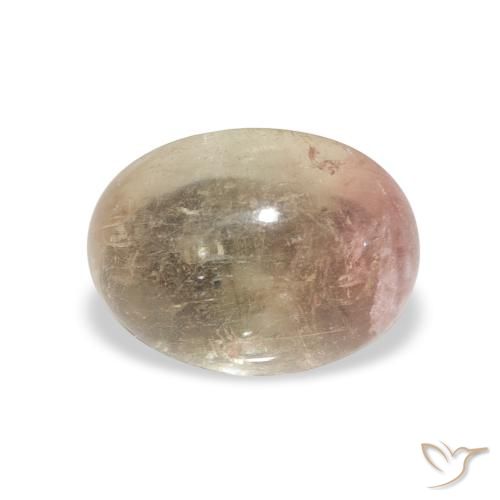 1.66ct Natürlicher Mittelrosa Turmalin, Oval, Transparent