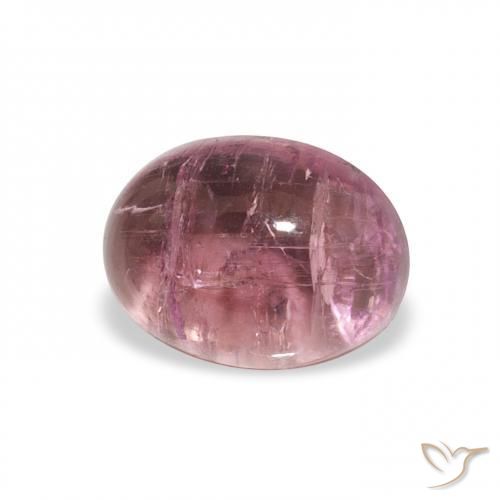9,17 ctw natürlicher pink Turmalin, Oval, Transparent