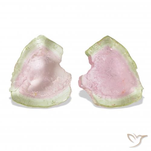 13.27ctw Zweifarbig Turmalin Edelsteine, Fantasie, Transparent